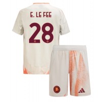 AS Roma Enzo Le Fee #28 Replica Away Minikit 2024-25 Short Sleeve (+ pants)